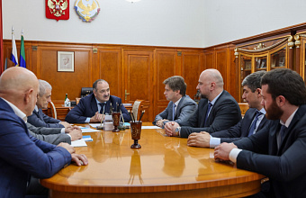 Глава Дагестана встретился с вице-президентом РСПП Сергеем Мытенковым