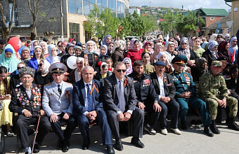 Казбековский район отметил День Победы