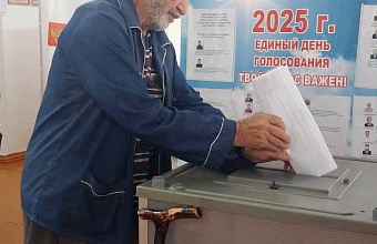 87-летний житель Кизлярского района принял участие в выборах
