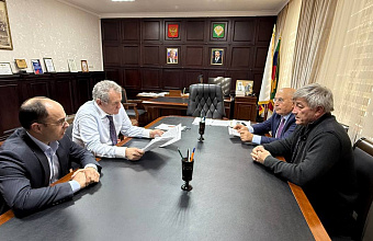 В Левашинском районе прошла рабочая встреча с руководством Минсельхозпрода Дагестана