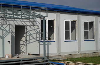 Глава Каякентского района Магомед Эльдерханов проверил ход строительства новой амбулатории в селе Сагаси-Дейбук