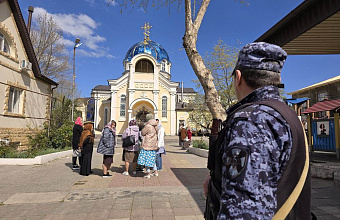 Росгвардейцы обеспечили безопасность во время Вербного воскресенья в Дагестане