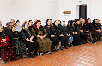 В Кайтагском районе проходит информирование граждан о порядке проведения выборов Президента РФ