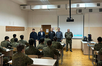 Учебные сборы для старшеклассников прошли в Центре «Авангард»