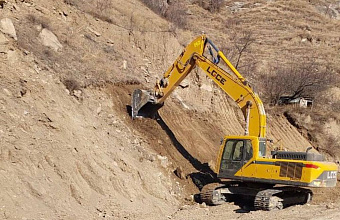 В горных районах Дагестана ведутся работы по расчистке автодорог