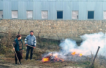 В преддверии празднования Дня народного единства в России в Гунибском районе прошел субботник