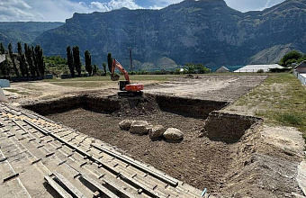 Строительство новой современной школы на 800 мест началось в Унцукульском районе Дагестана