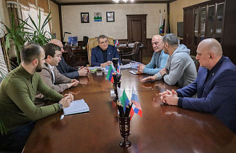 Мавсум Рагимов встретился с участником СВО Мехти Мехтиевым