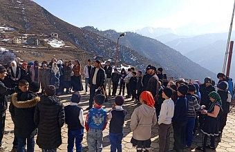 Даглесхоз организовал для школьников уроки по профилактике лесных пожаров