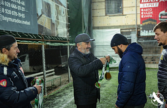 Команда «Новострой» одержала победу в Новолакской футбольной лиге