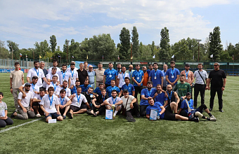 Дагестанские газовики отметили свой профессиональный праздник футбольным матчем