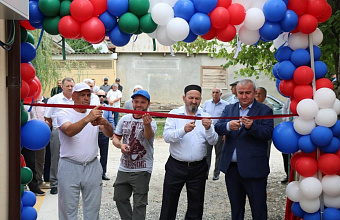 В Казбековском районе открыли новый боксерский зал