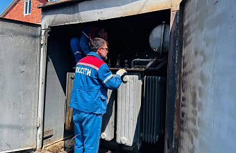 В северной части Махачкалы произошло аварийное отключение энергоснабжения