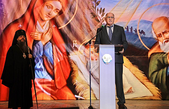 Абдулмуслим Абдулмуслимов принял участие в праздновании Рождества Христова в Махачкале