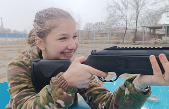 Школьники Кизляра приняли участие в состязаниях «Ворошиловский стрелок»