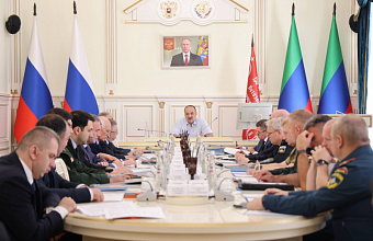 Глава Дагестана Сeргей Меликов провел заседание Совета Безопасности