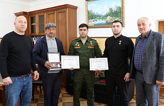 Трое участников СВО из Кайтагского района удостоены звания «Народный герой Дагестана»