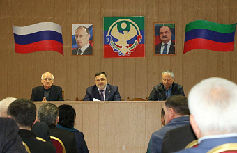 Вице-премьер РД Рамазан Джафаров провел заседание Антитеррористической комиссии в Магарамкентском районе