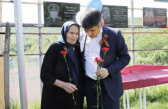 В Табасаранском районе открыли 7 мемориальных досок погибшим участникам СВО