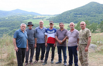 Ветераны событий 1999 года вспомнили места основных боев на границе Казбековского района