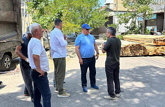 Сгоревшую кровлю дома по улице Агасиева в Дербенте восстановят к осени 2024 года