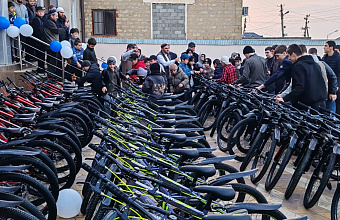 Детям из Учкента, не пропустившим утренние намазы, подарили велосипеды