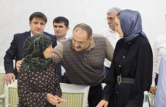 Сергей Меликов встретился с семьями участников спецоперации