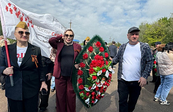 Дагестанская делегация приняла участие в праздновании 80-летия Великой Победы в Херсонской области