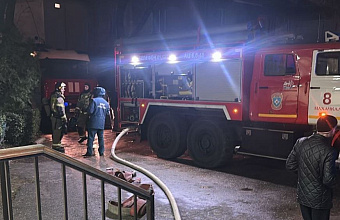 В общежитии ДГУ в Махачкале произошел пожар, эвакуированы 220 человек