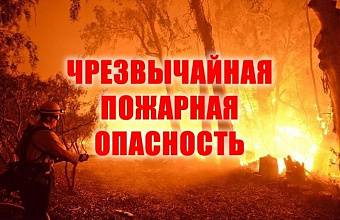 Пожароопасность 5-го класса ожидается в районах Дагестана