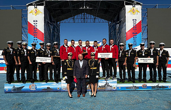 Команда Каспийской флотилии победила на Чемпионате ВМФ