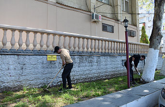 Росгвардейцы Дагестана приняли участие в общереспубликанском субботнике