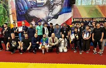 Сборная Дагестана по спортивному миксфайту – сильнейшая на Кубке России