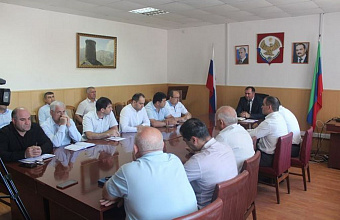 Последствия ливневых дождей обсудили на совещании в Хивском районе