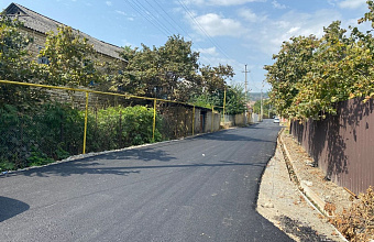 В Сулейман-Стальском районе по просьбе семей участников СВО заасфальтировали улицу и провели новую линию газопровода