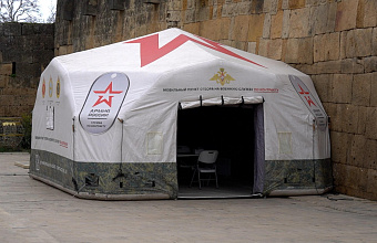 В Дербенте размещен мобильный пункт отбора на военную службу по контракту