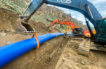 В Дагестане уложено более 70% труб по проекту магистрального водовода «Чиркей-Махачкала-Каспийск»