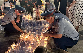 Сотрудники следственного изолятора № 2 приняли участие в акции «Свеча памяти»