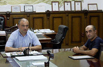 Айдын Сулейманов награжден благодарностью за спасение жизни человека