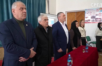 В Каспийской школе прошла встреча с представителями Правительства Дагестана