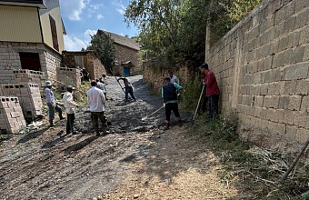 В Шамильском районе продолжается благоустройство сельских территорий