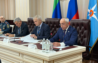 Стихийно-разрушительные явления в горах обсудили в Центре управления в кризисных ситуациях МЧС Дагестана