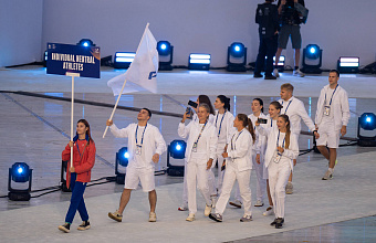 Уроженец Махачкалы Ханмагомед Рамазанов стал флагоносцем сборной России на Всемирной Универсиаде