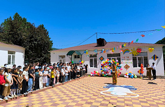 В Табасаранском районе открыли пришкольный лагерь с дневным пребыванием детей