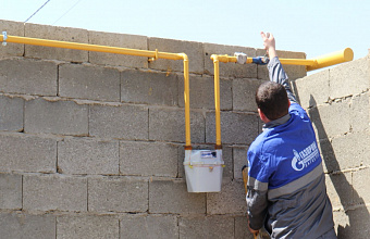 В селе Коркмаскала газифицирован дом многодетной семьи