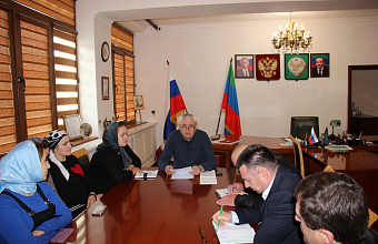 Национальные цели развития России обсудили в Ахвахском районе