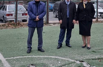 Спортивная площадка во дворе дома по улице Магомета Гаджиева будет отремонтирована