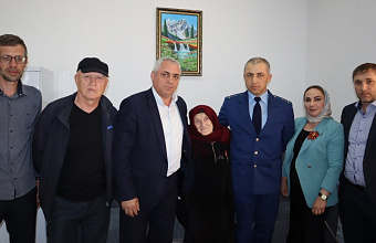 В преддверии Дня Победы власти Гергебильского района чествовали героев тыла