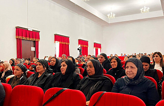 Спектакль для членов семей военнослужащих СВО прошел в Табасаранском районе