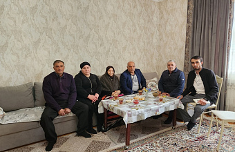 Представитель Госфонда «Защитники Отечества» посетил семью погибшего участника СВО в Хивском районе